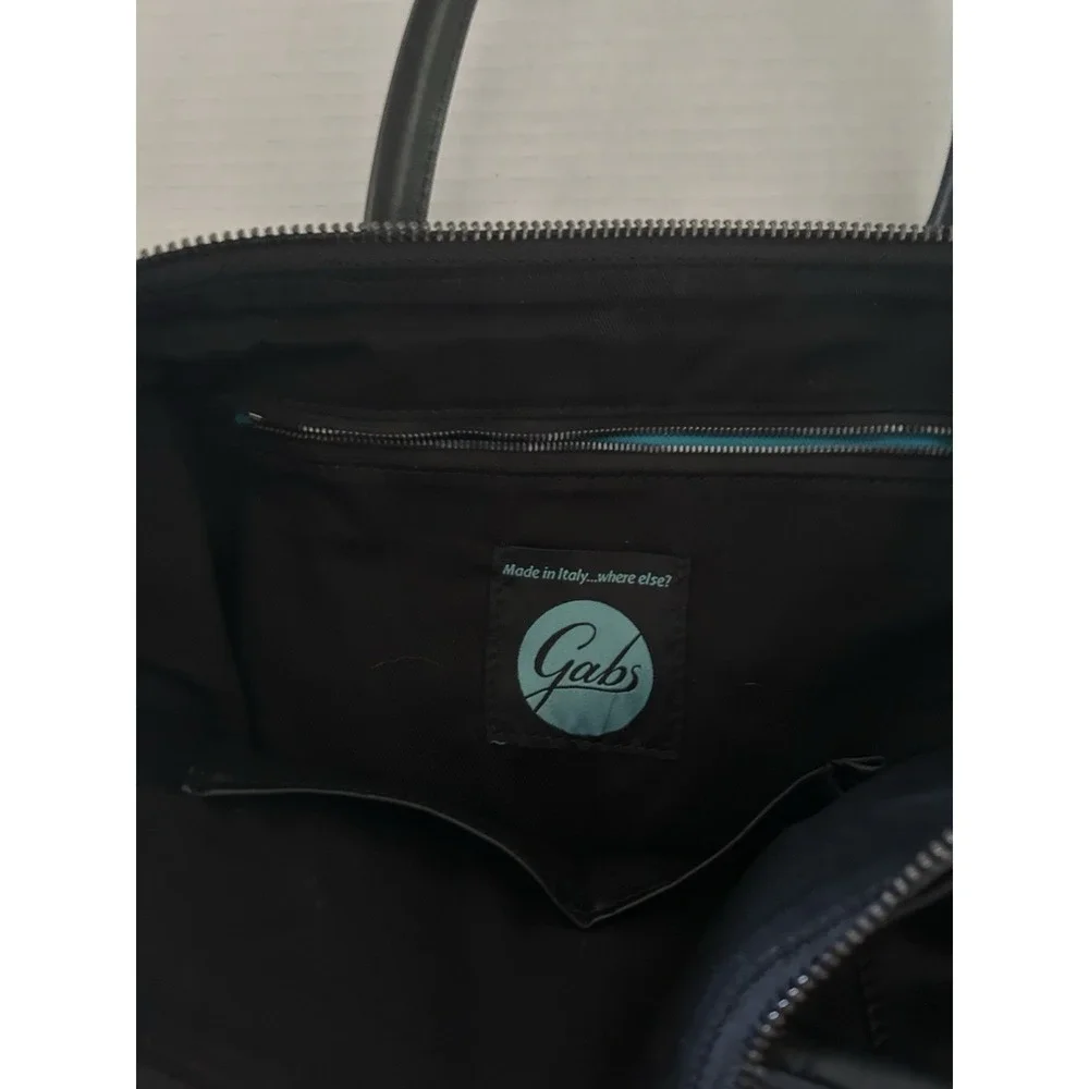 Gabs Bag G3 Plus Italian Black Leather Convertible Bag Wear 5 ways Soft Leather